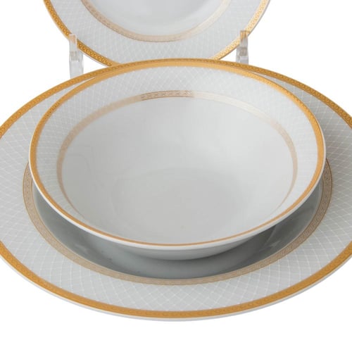 طقم سفرة بورسلان 70 قطعة 6 اشخاص