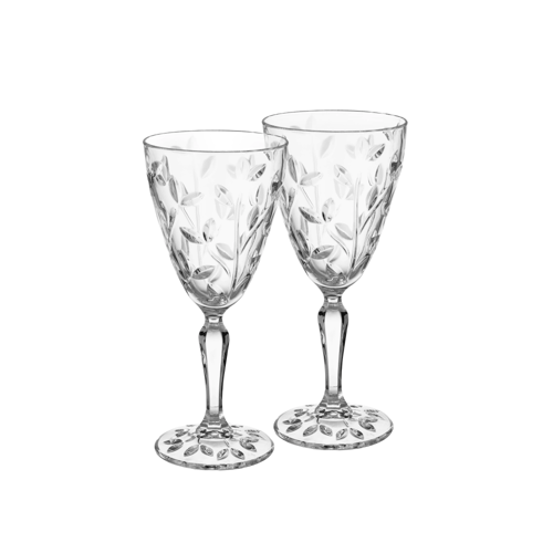 كاسات عصير كريستال RCR ايطالي 280 مل 6 اشخاص