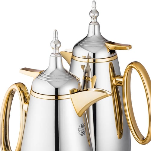 طقم ترامس هتان نيكل ذهبي مطفي2 قطعة