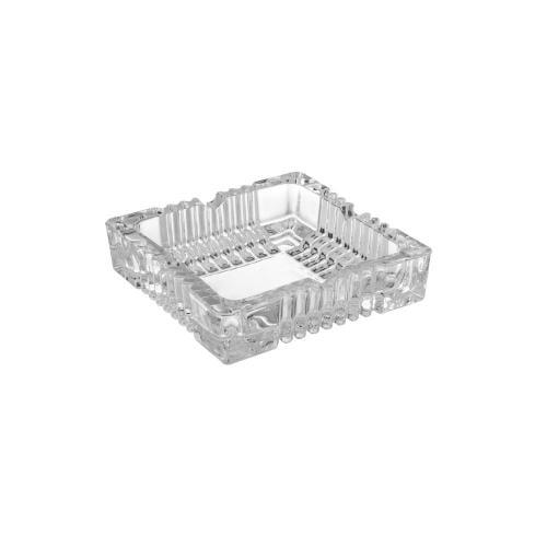 طفاية زجاج مربعة