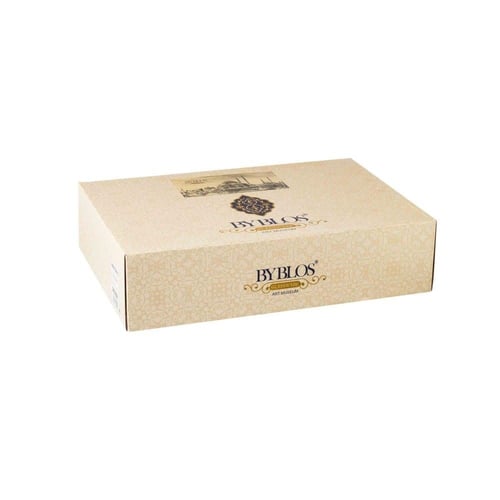 طقم كاسات شاي 12 قطعة ذهبي تركي