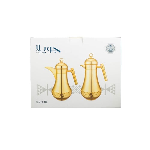 السيف طقم ترامس جويلا نيكل ذهبي 1+0.7 ليتر