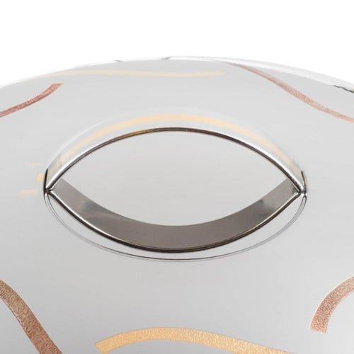 حافظة استيل هندي سيرين مزخرف سعة 5 لتر