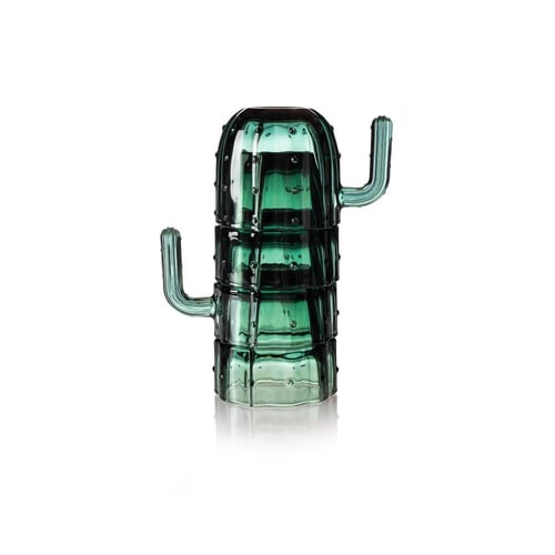 طقم كاسات زجاج 4 قطعة