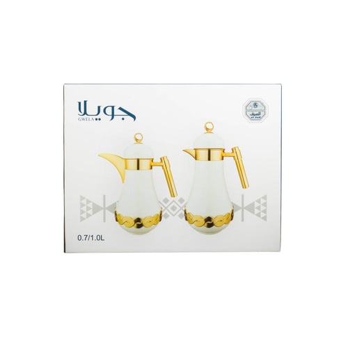 السيف طقم ترامس جويلا لؤلؤي ذهبي 1+0.7 ليتر