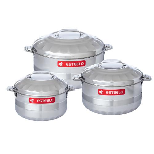 طقم حافظات استيل ريو 3 قطعة