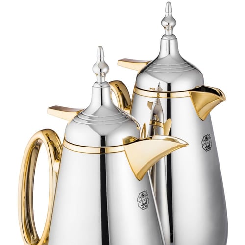 طقم ترامس هتان نيكل ذهبي مطفي2 قطعة