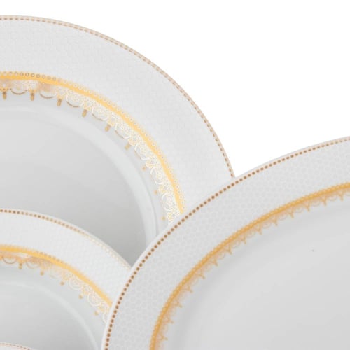 طقم سفرة بورسلان 70 قطعة 6 اشخاص