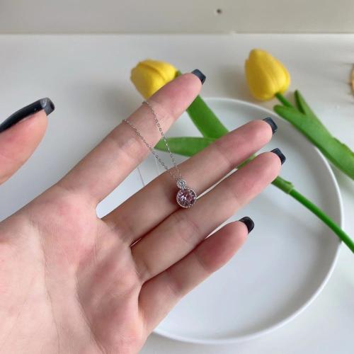 سلسال زيركون بنفسجي