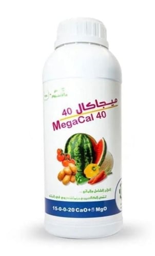 Mega Cal 40 liquid fertilizer containing calcium a...