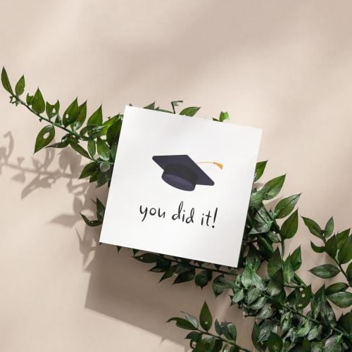 كرت اهداء ( you did it)