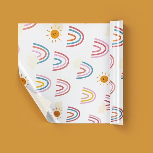 ورق تغليف هدايا الشمس