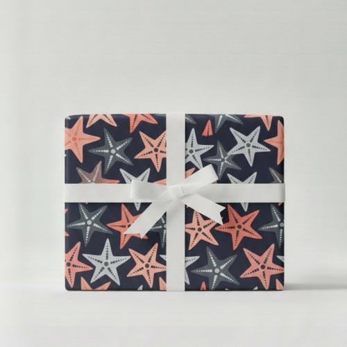 ورق تغليف هدايا نجمة البحر