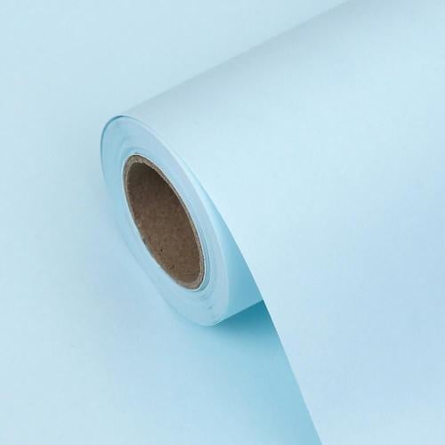 ورق تغليف سادة ازرق