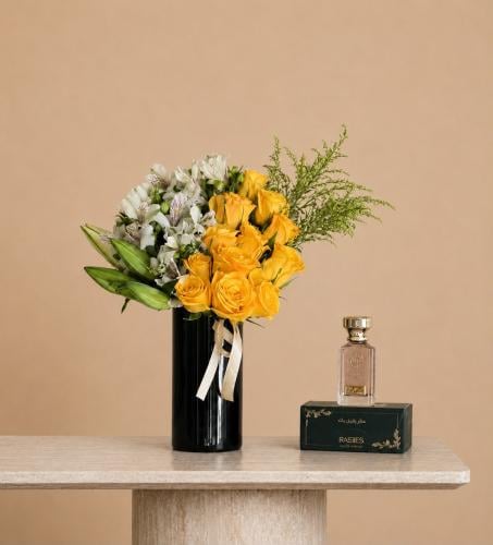 فازة هدوء مع عطر كلاسيك