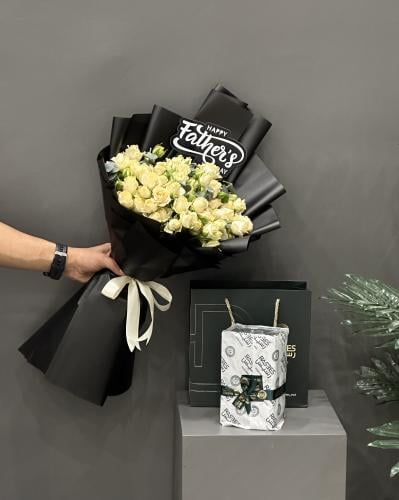 باقة أفضـل أب & عطر كلاسيك