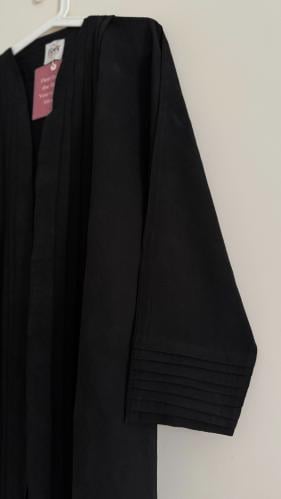 عباية f60 جاكار اسود صيفي