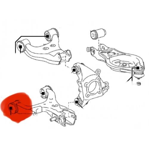 طقم جلد مقص خلفي تحت عدد 2 (سكويا) صناعة المانية ج...