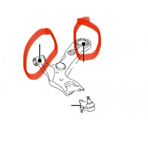 جلد مقصات راف فور 2012-2018 امامي 4 جلد صناعة الما...