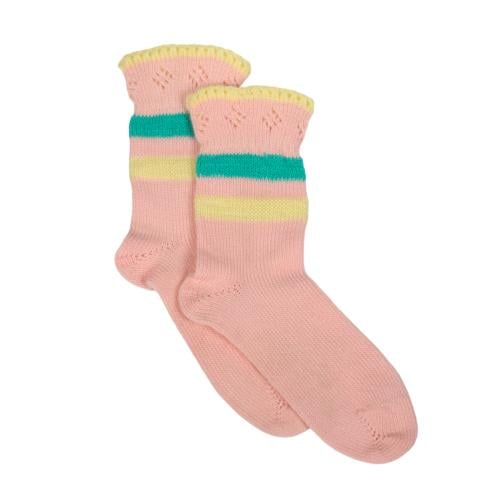 عروض خاصه جوارب بناتي شتوي وردي عدد 12 قطعه