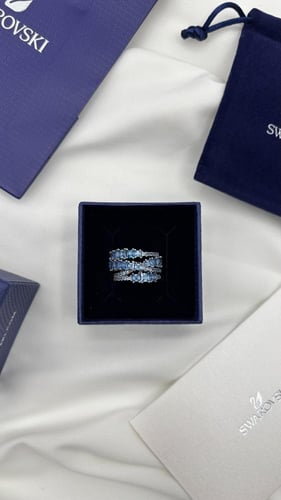 خاتم سوارفسكي الأزرق