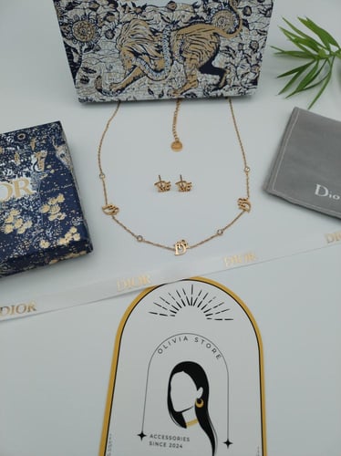 طقم سلسال وحلق ديور