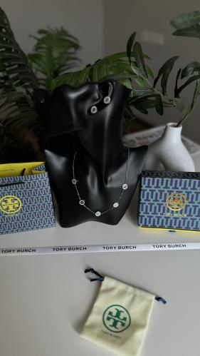 طقم سلسال و حلق توري بورش