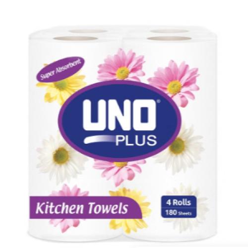 اونو بلس مناديل ورق مطبخ - 4رول