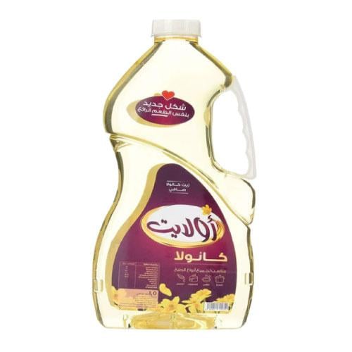 زيت الكانولا النقي من اولايت 1.5 لتر