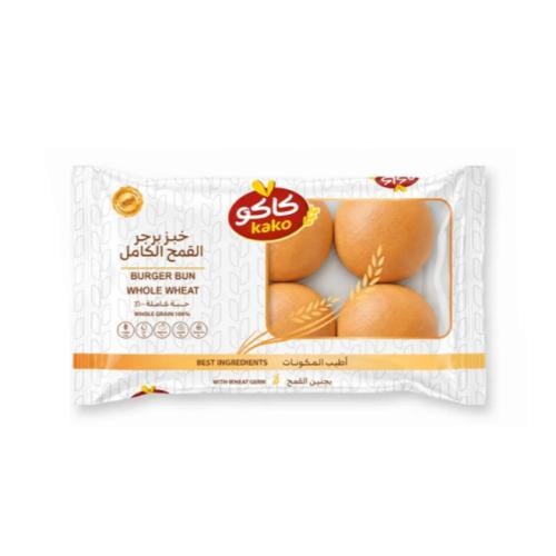 Kako Burger Bun Whole Wheat 400g