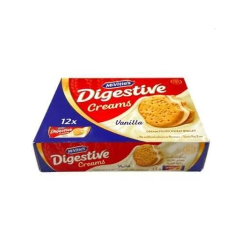 Mcvities Digestive Cream Vanilla 12x40g