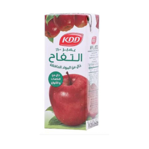 كي دي دي عصير التفاح 180مل
