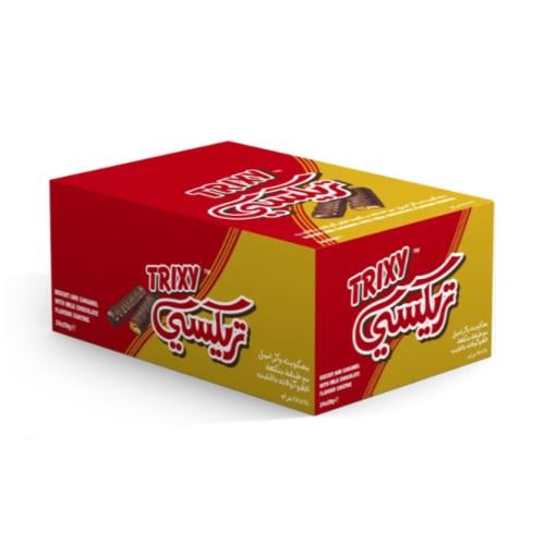 Trixi Caramel & Choco Biscuit 18x20g