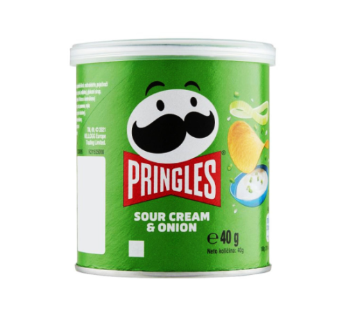 برينجلز مقرمش بالقشدة الحامضة وبصل 40 جم