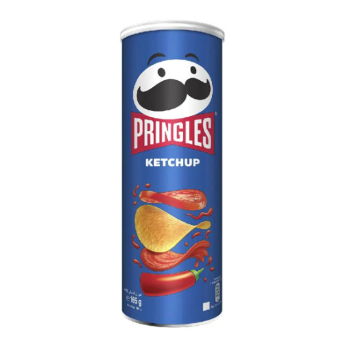 برينجلز سناك مقرمش بنكهة الكاتشب 165 جم