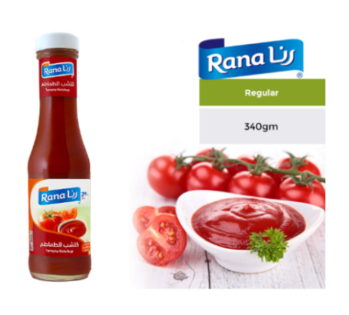 رنا كاتشب الطماطم 340 مل