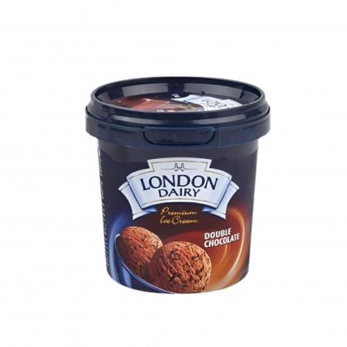 آيس كريم لندن ديري دبل شكولاتة كوب125 مل