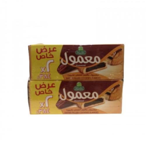 حلواني إخوان معمول بالتمر عبوه مزدوجه 2×384جرام