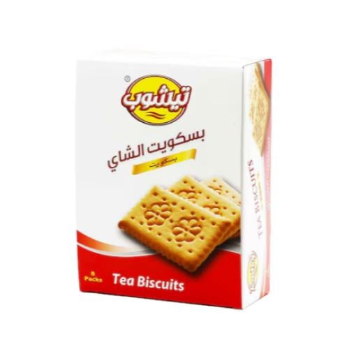 تيشوب بسكويت الشاي 8× 70جرام