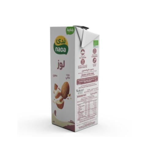 ندى مشروب اللوز العضوي 1 لتر