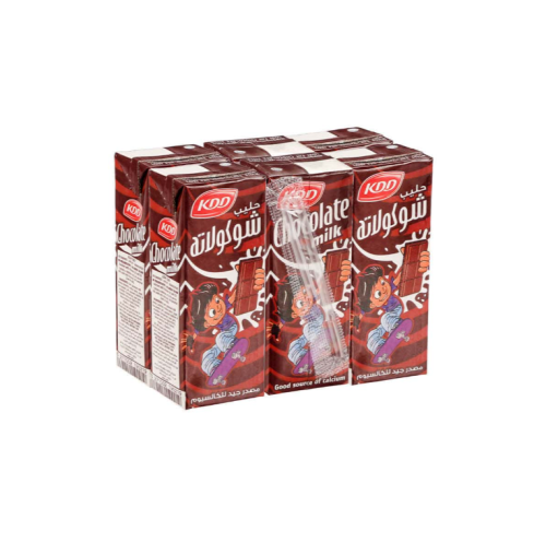 كي دي دي حليب شوكولاتة 6×180 مل