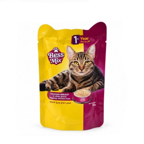 Pess Mix Chicken Breast in Gravy 85g