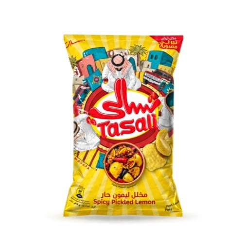 تسالي شيبس مخلل ليمون حار 63 جم