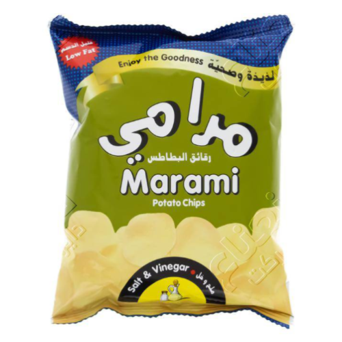 بطاطس مرامي ملح وخل 10جرام