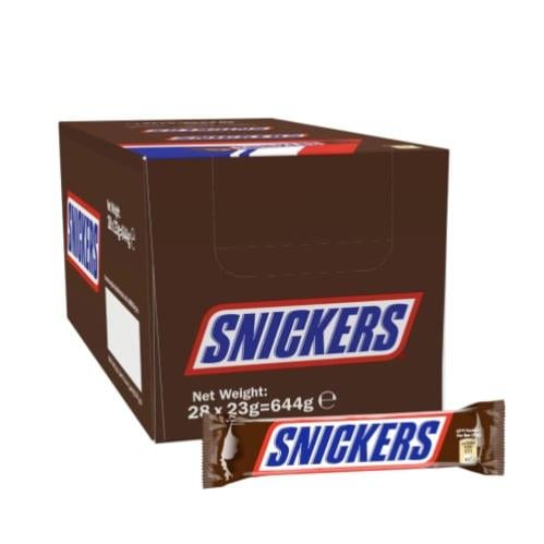 سنيكرز بالشوكولاتة 28 * 23 جم