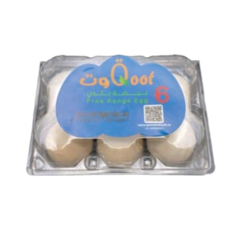 قوت بيض 6 حبات