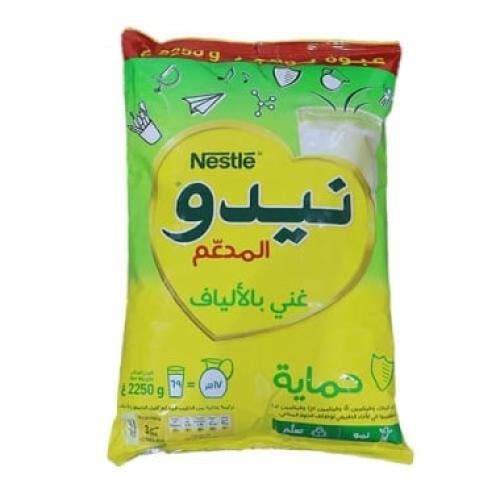 نيدو حليب مجفف عني بالالياف 2250جرام