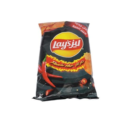 ليز بطاطس حار نار 165 جم