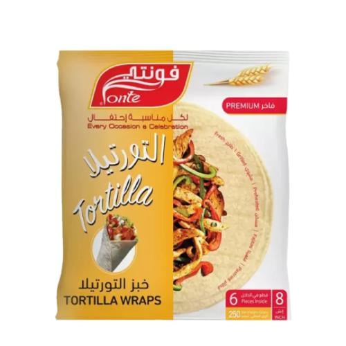 فونتي خبز التورتيلا ذره #8