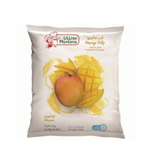 مونتانا لب مانجو مجمَد 1 كيلو